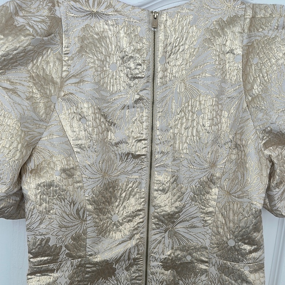 Lilly Pulitzer Ailani Gold Floral Dress - Picture 10 of 15